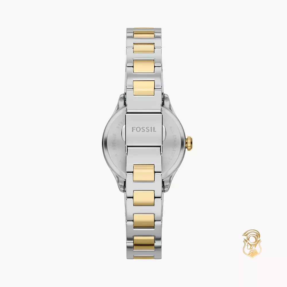 Fossil Gilmore Three-Hand Two-Tone Stainless Steel Watch 28mm