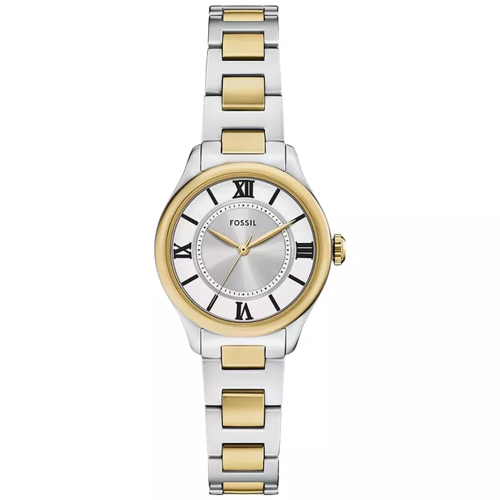 Fossil Gilmore Three-Hand Two-Tone Stainless Steel Watch 28mm
