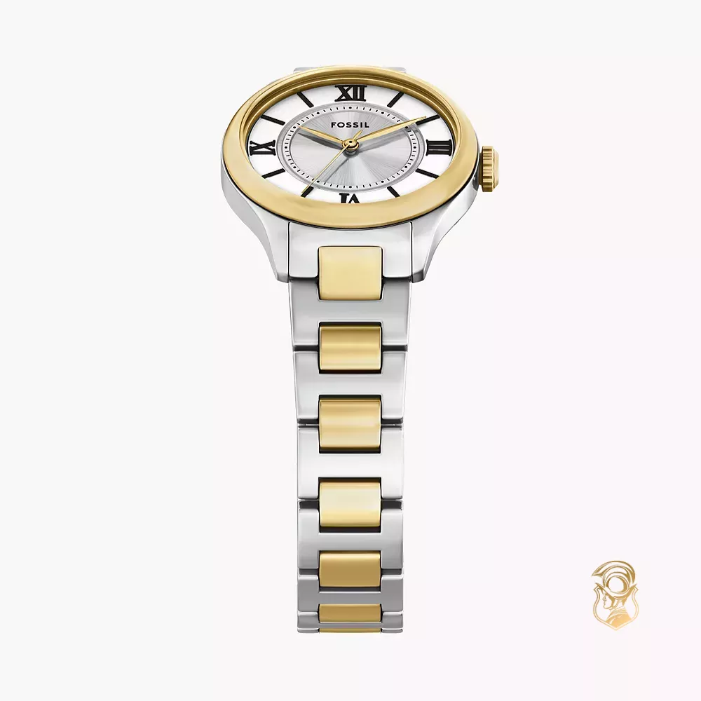 Fossil Gilmore Three-Hand Two-Tone Stainless Steel Watch 28mm