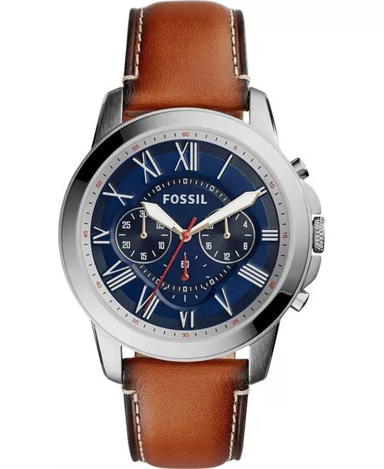 Fossil Grant Chronograph Blue Watch 44mm