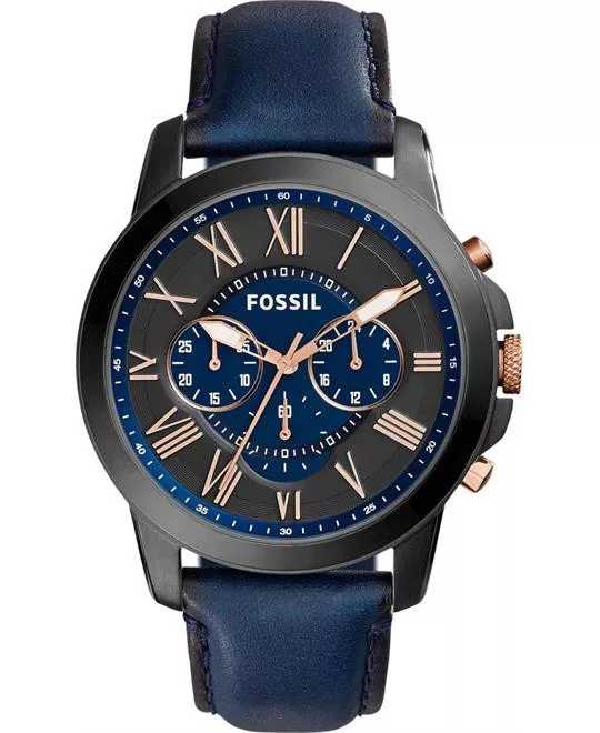 Fossil Grant Navy Watch 44mm