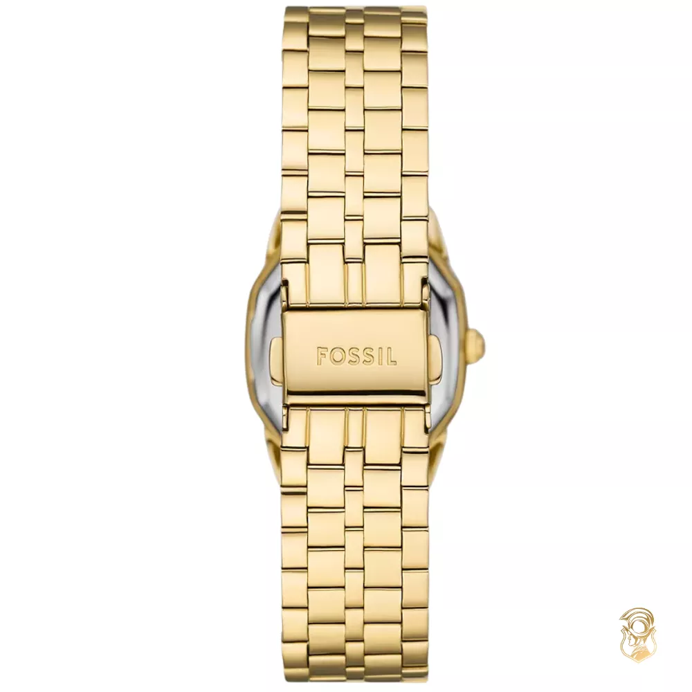 Fossil Harlow Three-Hand Gold-Tone Stainless Steel Watch 27mm