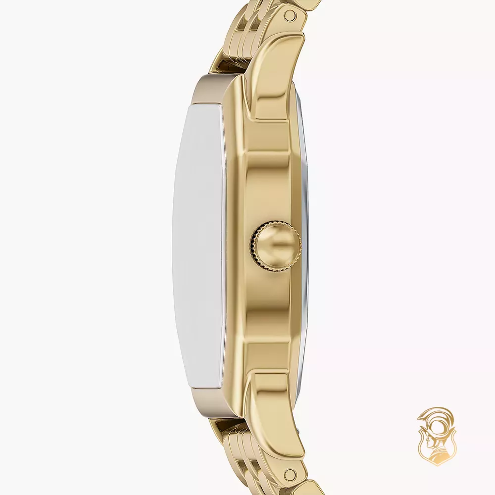 Fossil Harlow Three-Hand Gold-Tone Stainless Steel Watch 27mm