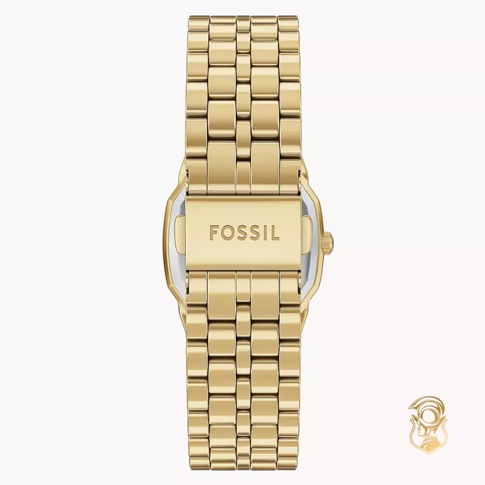 Fossil Harlow Three-Hand Gold-Tone Stainless Steel Watch 27mm