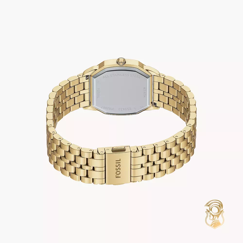 Fossil Harlow Three-Hand Gold-Tone Stainless Steel Watch 27mm