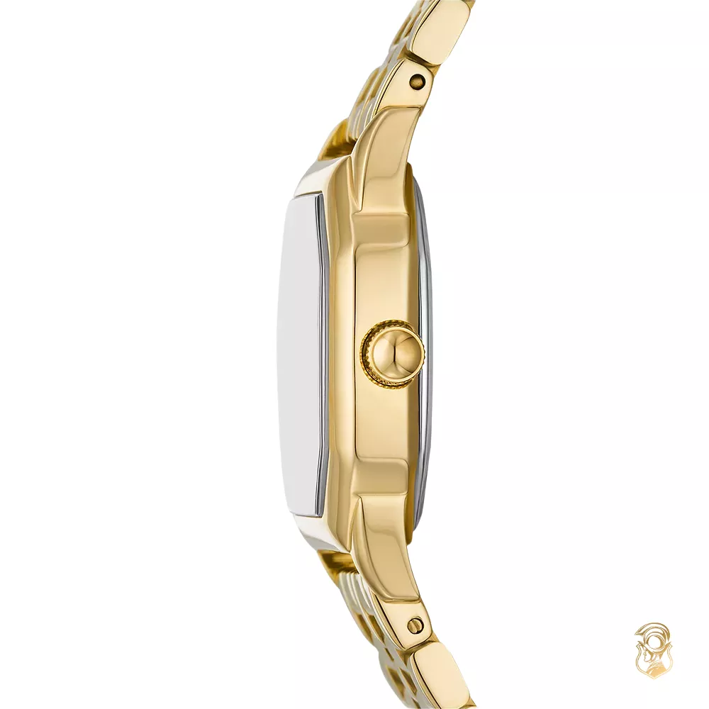 Fossil Harlow Three-Hand Gold-Tone Stainless Steel Watch 27mm