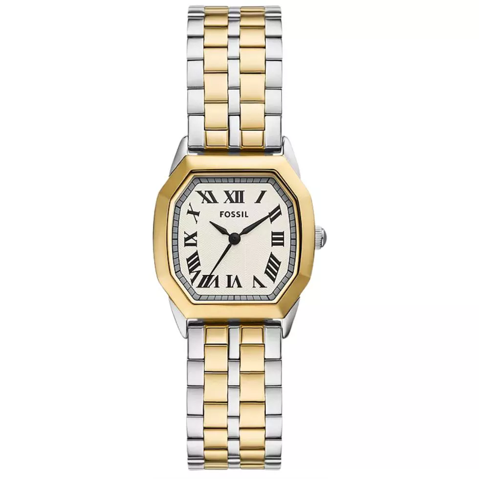 Fossil Harlow Three-Hand Two-Tone Stainless Steel Watch 27mm