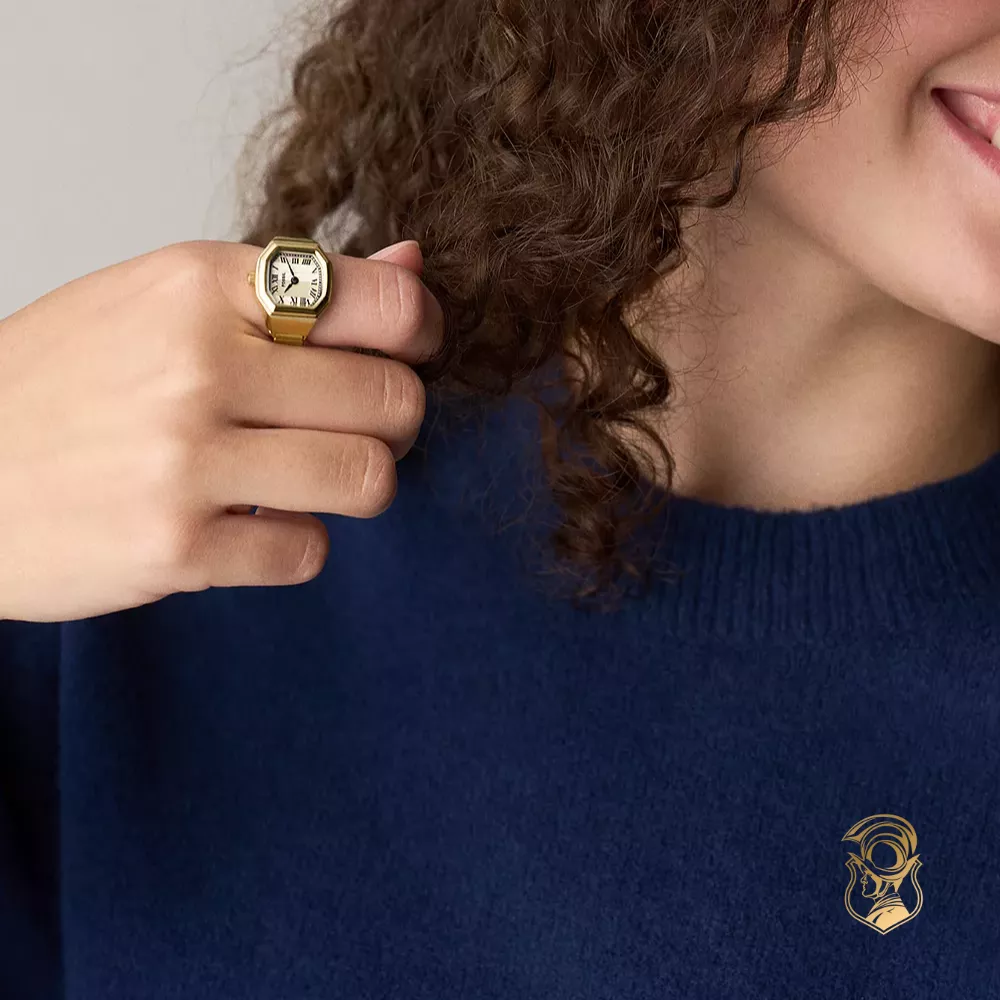 Fossil Harlow Two-Hand Ring Watch 16mm