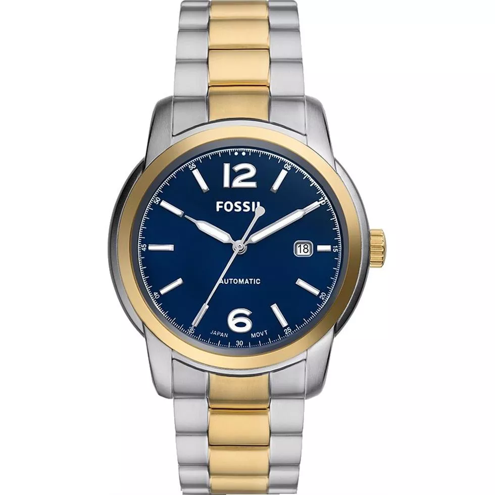 Fossil Heritage Automatic Two-Tone Watch 43MM