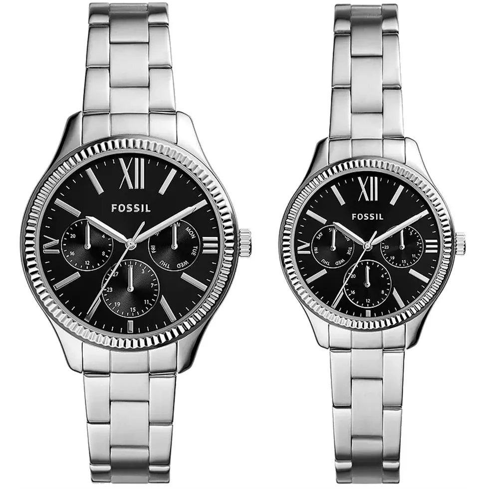 Fossil His and Her Multifunction Watch 42MMX36MM