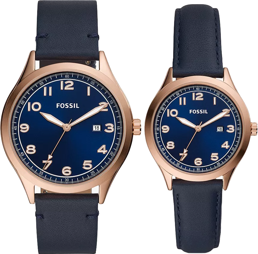 MSP: 97242 Fossil His and Her Wylie Watch Box Set 42*34mm 9,230,000