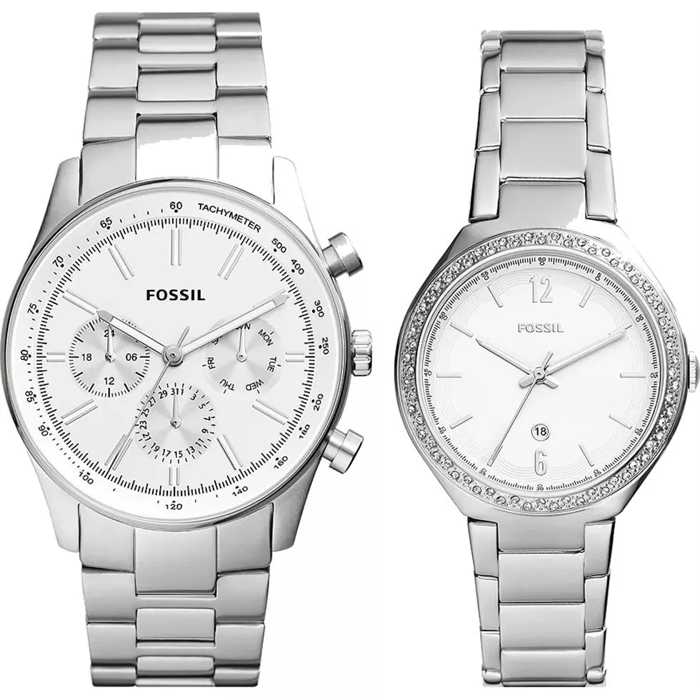 Fossil His and Hers Multifunction Watch 44mm