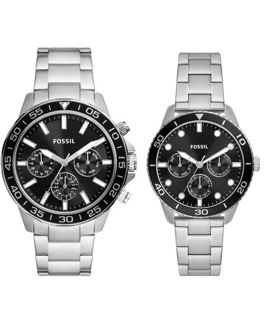 Fossil His and Hers Multifunction Watch 45-38MM
