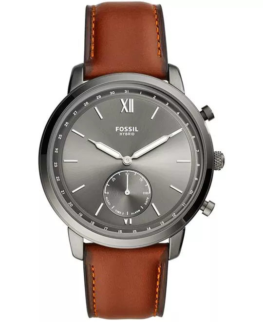 Fossil Hybrid Smartwatch Neutra Amber Leather 45MM
