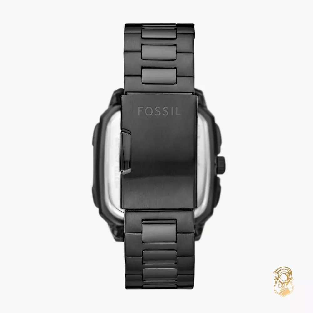 Fossil Inscription Automatic Black Watch 40mm