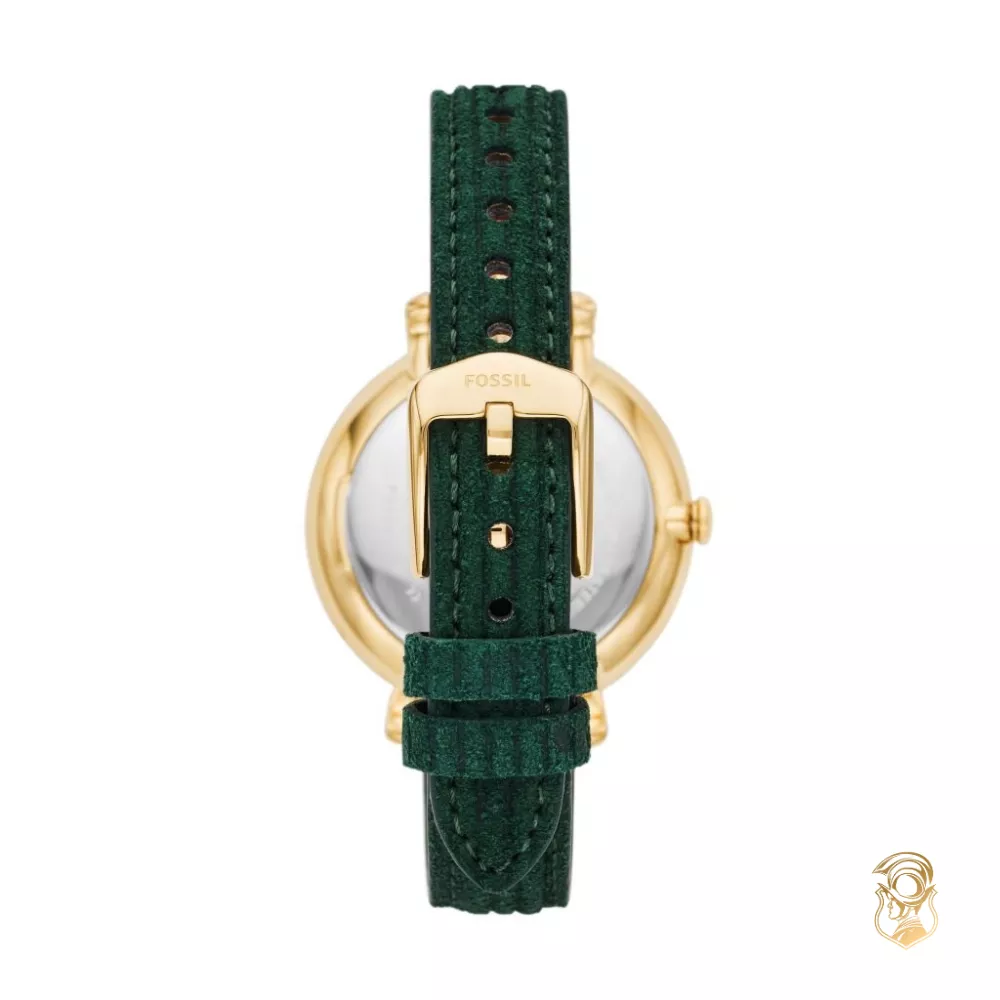 Fossil Jacqueline Sun Moon Green Watch 36mm