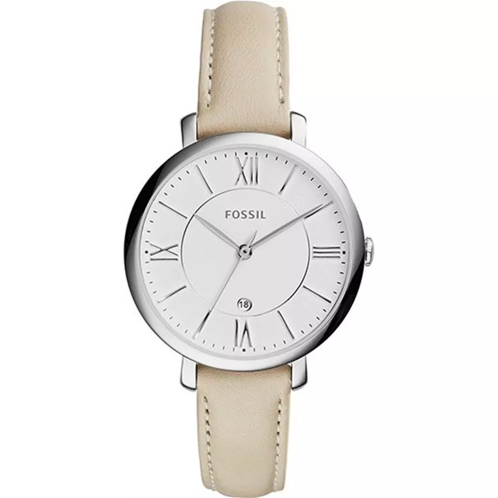 Fossil Jacqueline Leather Watch 36mm