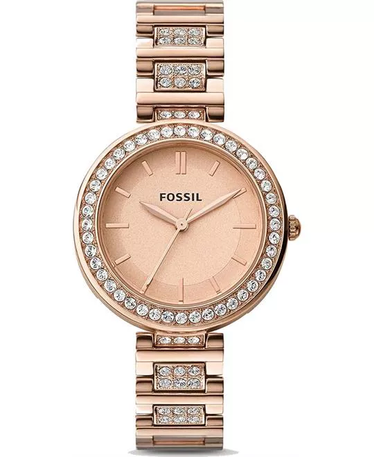 Fossil Karli Rose Gold-Tone Watch 34mm