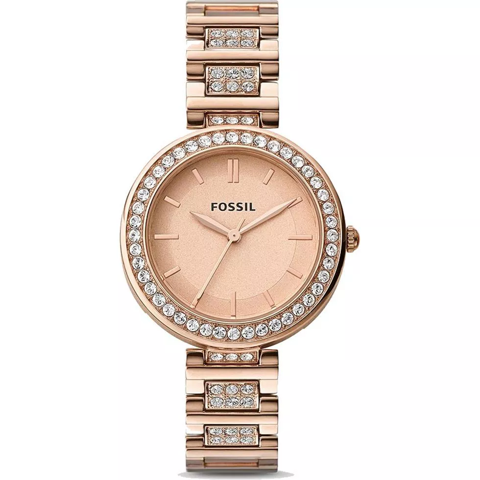 Fossil Karli Rose Gold-Tone Watch 34mm