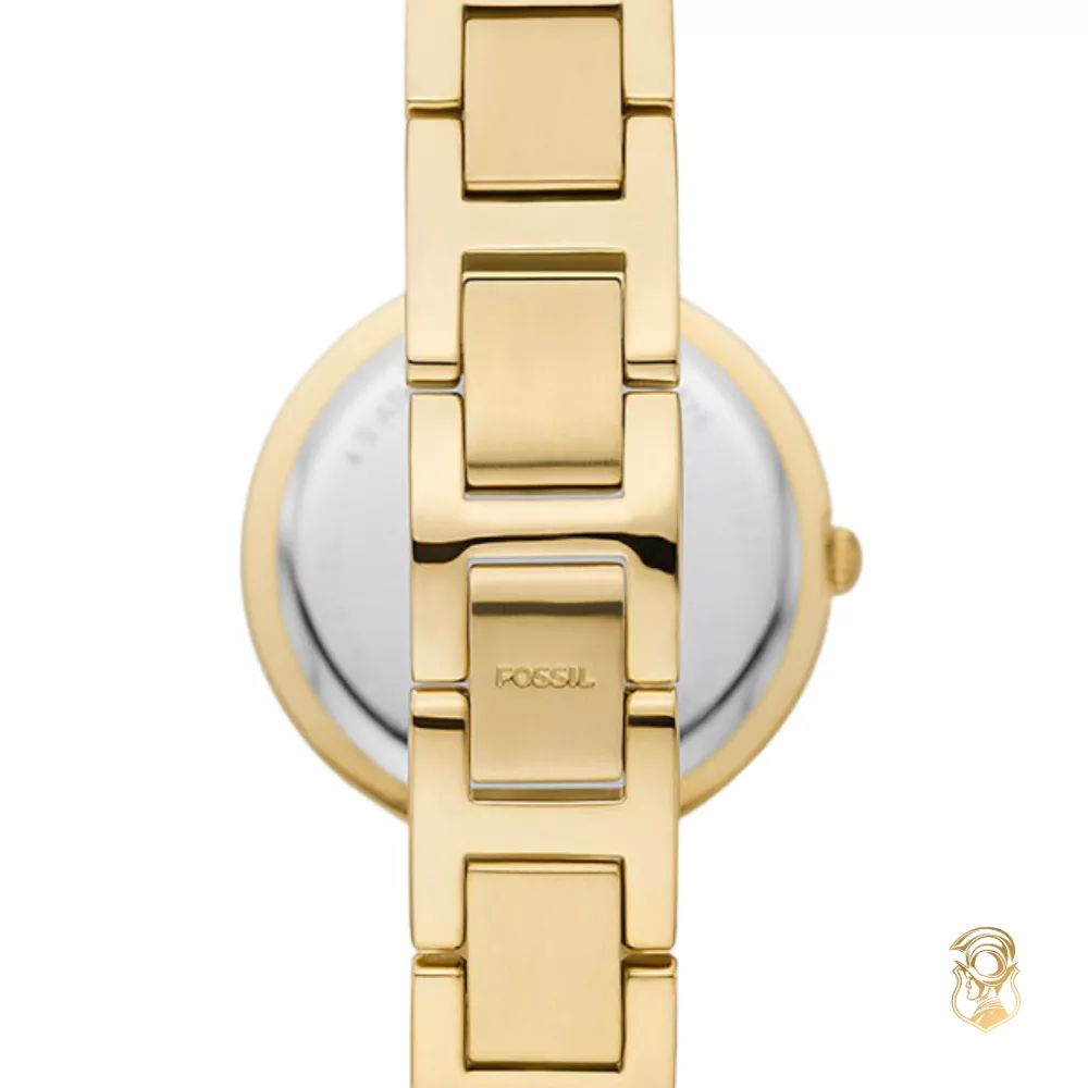 Fossil Karli Three-Hand Gold-Tone Watch 34MM