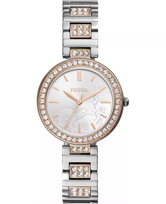 Fossil Karli Two-Tone Watch 34mm