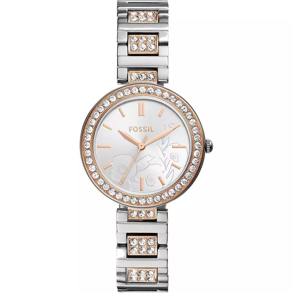 Fossil Karli Two-Tone Watch 34mm