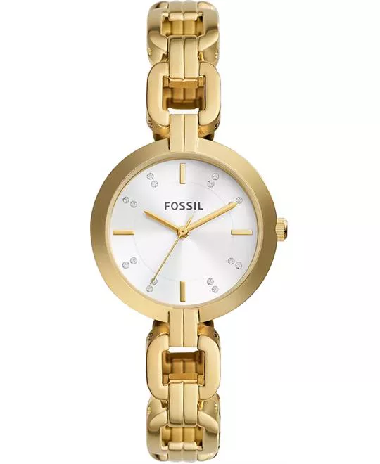 Fossil Kerrigan Gold-Tone Watch 32mm