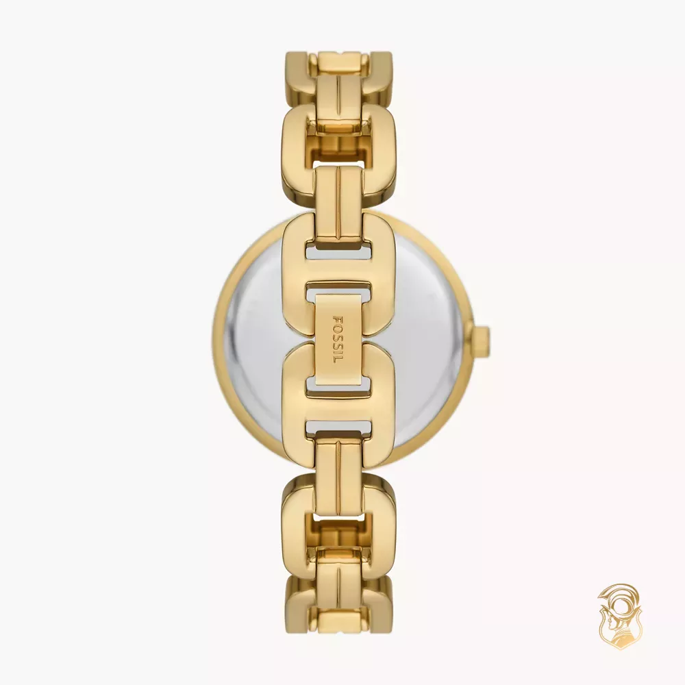 Fossil Kerrigan Gold-Tone Watch 32mm