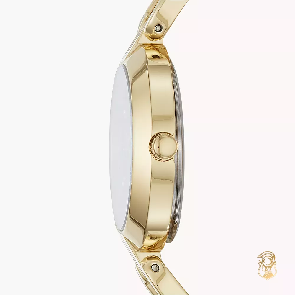 Fossil Kerrigan Gold-Tone Watch 32mm