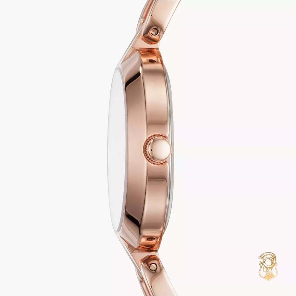 Fossil Kerrigan Rose Gold-Tone Watch 32mm