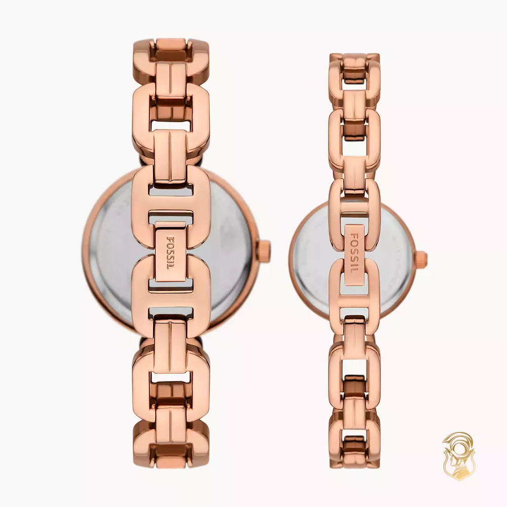 Fossil Kerrigan Three-Hand Rose Gold-Tone 32 x 24MM 