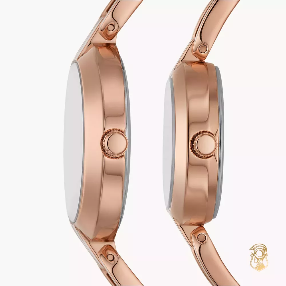 Fossil Kerrigan Three-Hand Rose Gold-Tone 32 x 24MM 