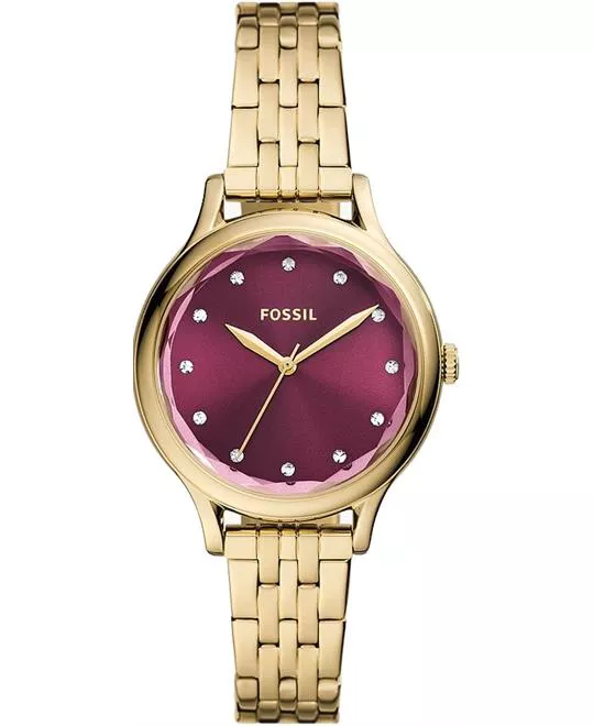 Fossil Laney Gold-Tone Watch 34mm