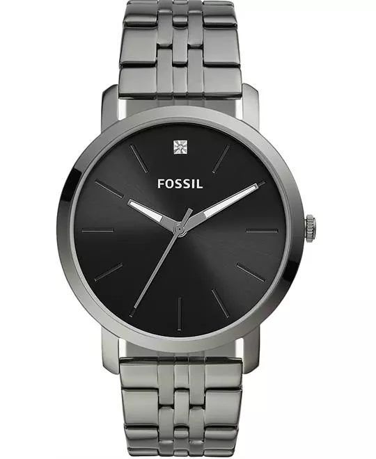 Fossil Lux Luther Grey Tone Watch 44mm
