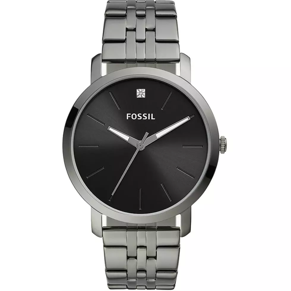 Fossil Lux Luther Grey Tone Watch 44mm