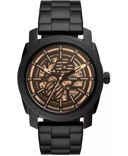 Fossil Machine Automatic Black Watch 45mm