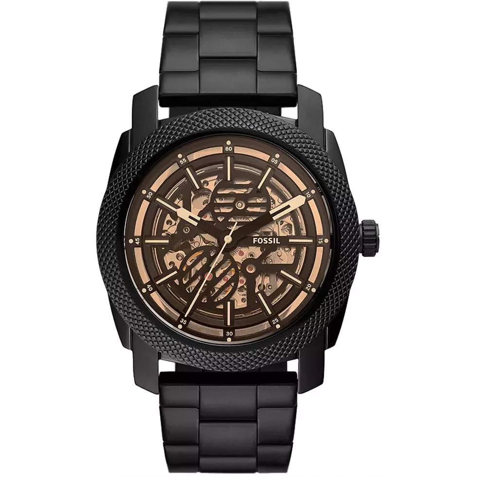 Fossil Machine Automatic Black Watch 45mm