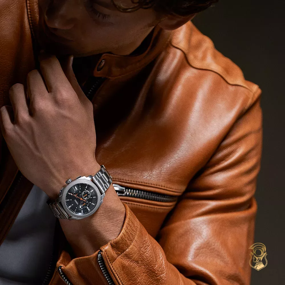 Fossil Machine Stainless Steel Watch 44mm