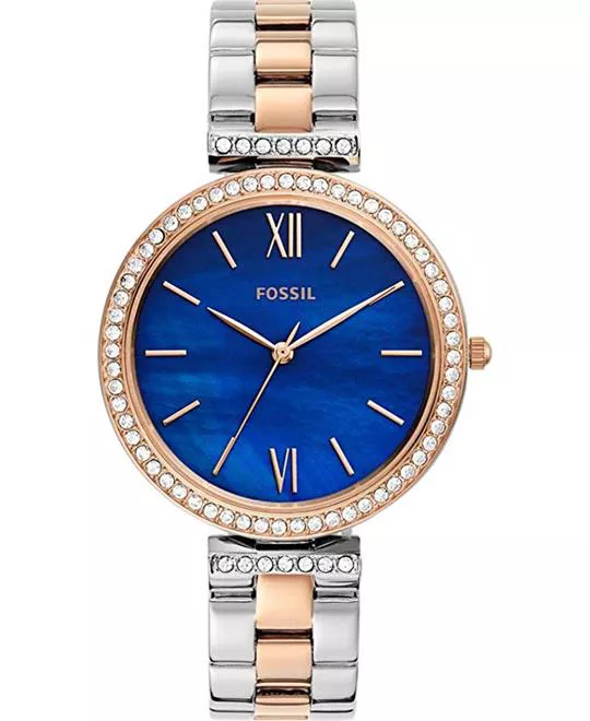Fossil Madeline Blue Dial Watch 38mm