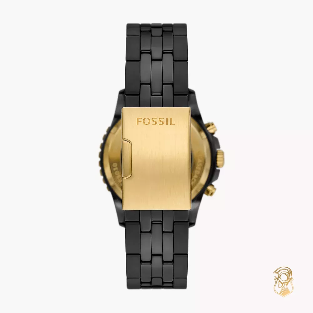 Fossil  Month FB-01 Black Ceramic Watch 42MM