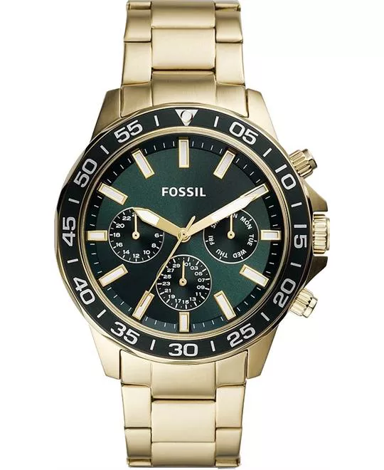 Fossil Multifunction Gold-Tone Watch 45mm