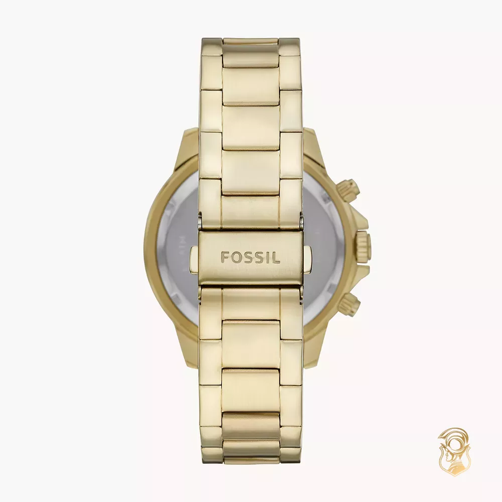 Fossil Multifunction Gold-Tone Watch 45mm