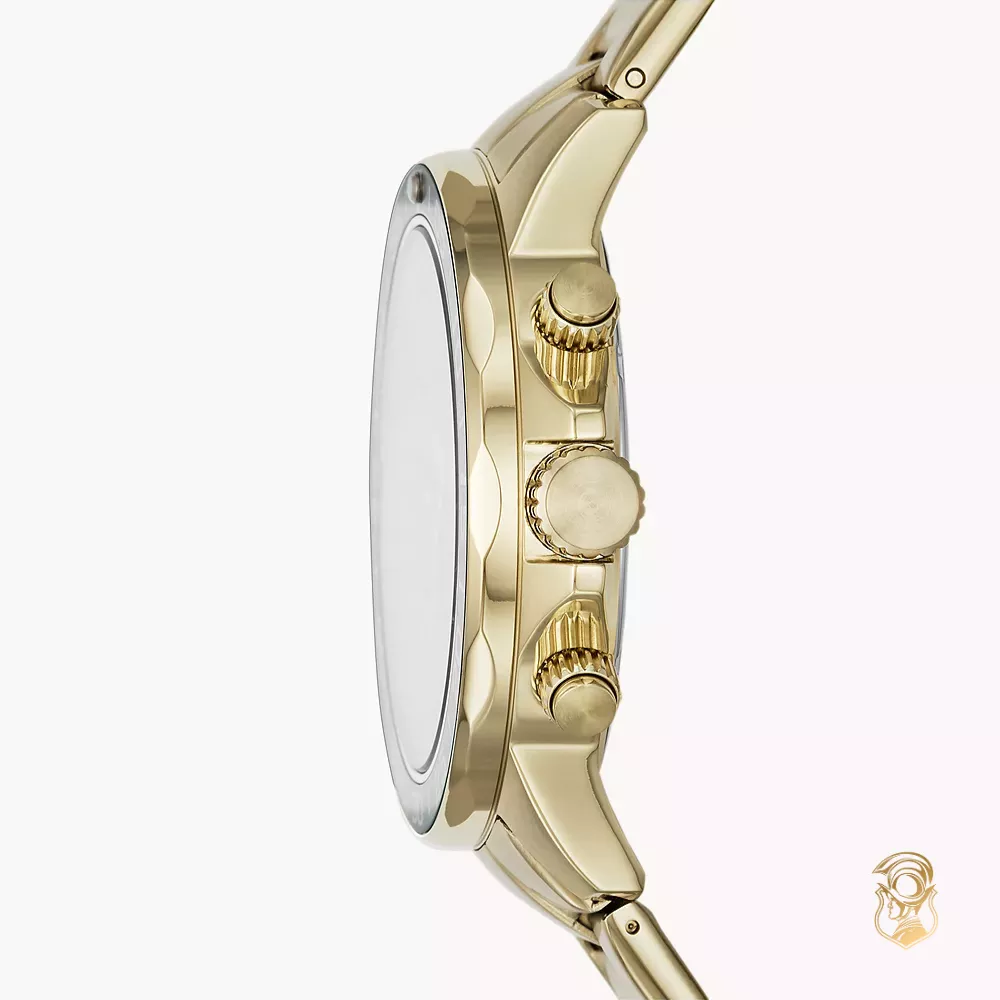 Fossil Multifunction Gold-Tone Watch 45mm