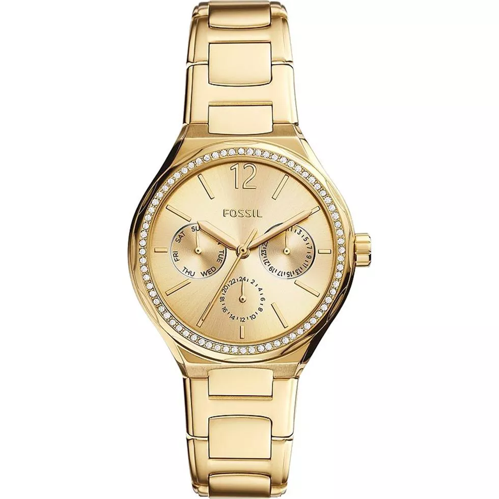 Fossil Multifunction Gold Watch 36mm