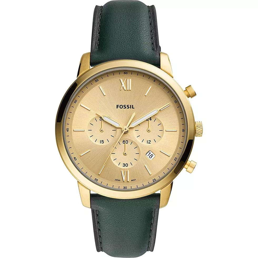 Fossil Neutra Chronograph Gold Watch 44 mm  