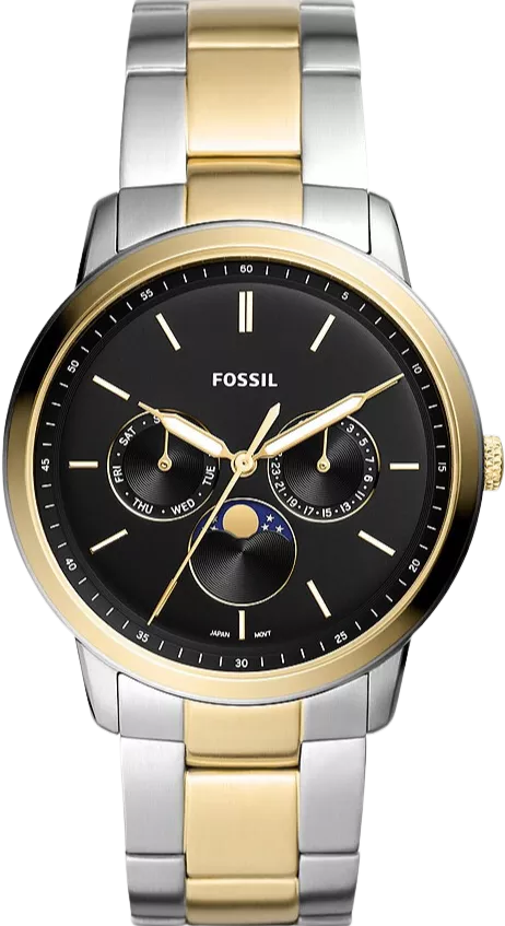 MSP: 103078 Fossil Neutra Moonphase Multifunction Watch 42mm 5,460,000
