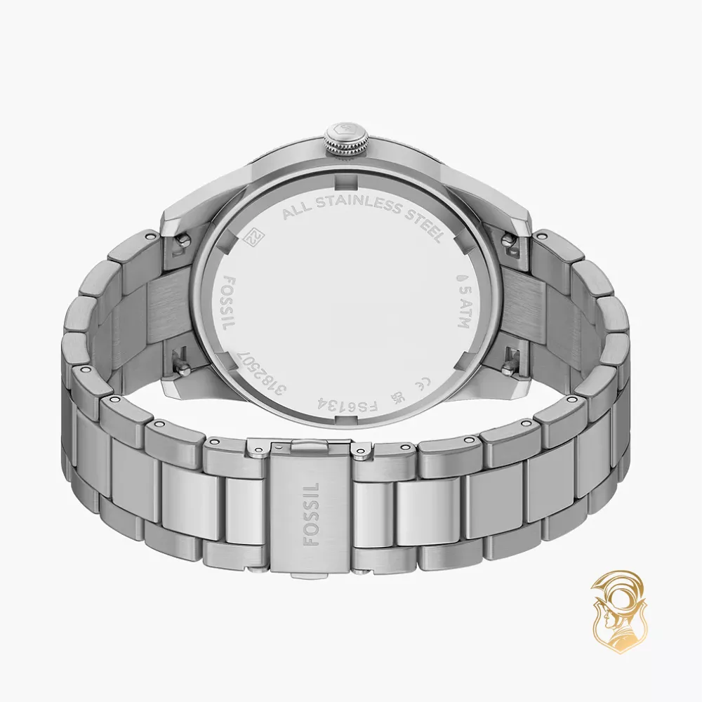 Fossil Pearson Multifunction Stainless Steel Watch 42mm