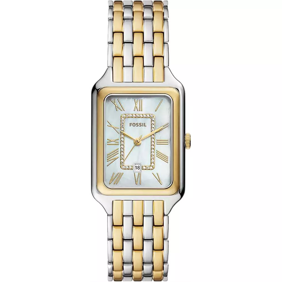 Fossil Raquel Date Two-Tone Watch 26mm