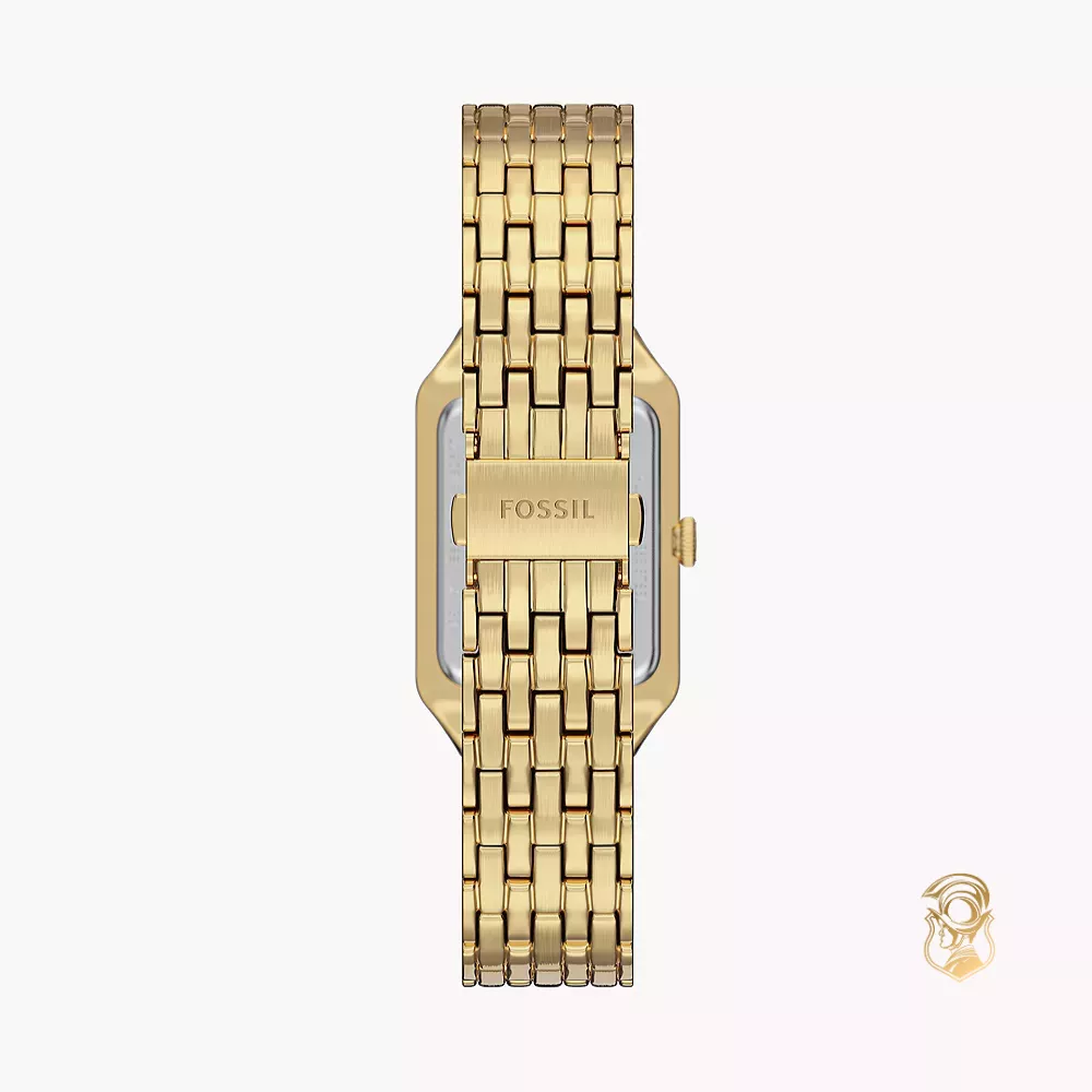 Fossil Raquel Three-Hand Date Gold-Tone Stainless Steel Watch 23mm
