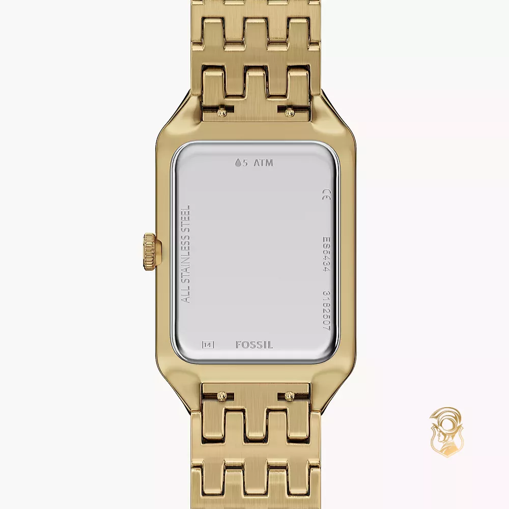 Fossil Raquel Three-Hand Date Gold-Tone Stainless Steel Watch 23mm